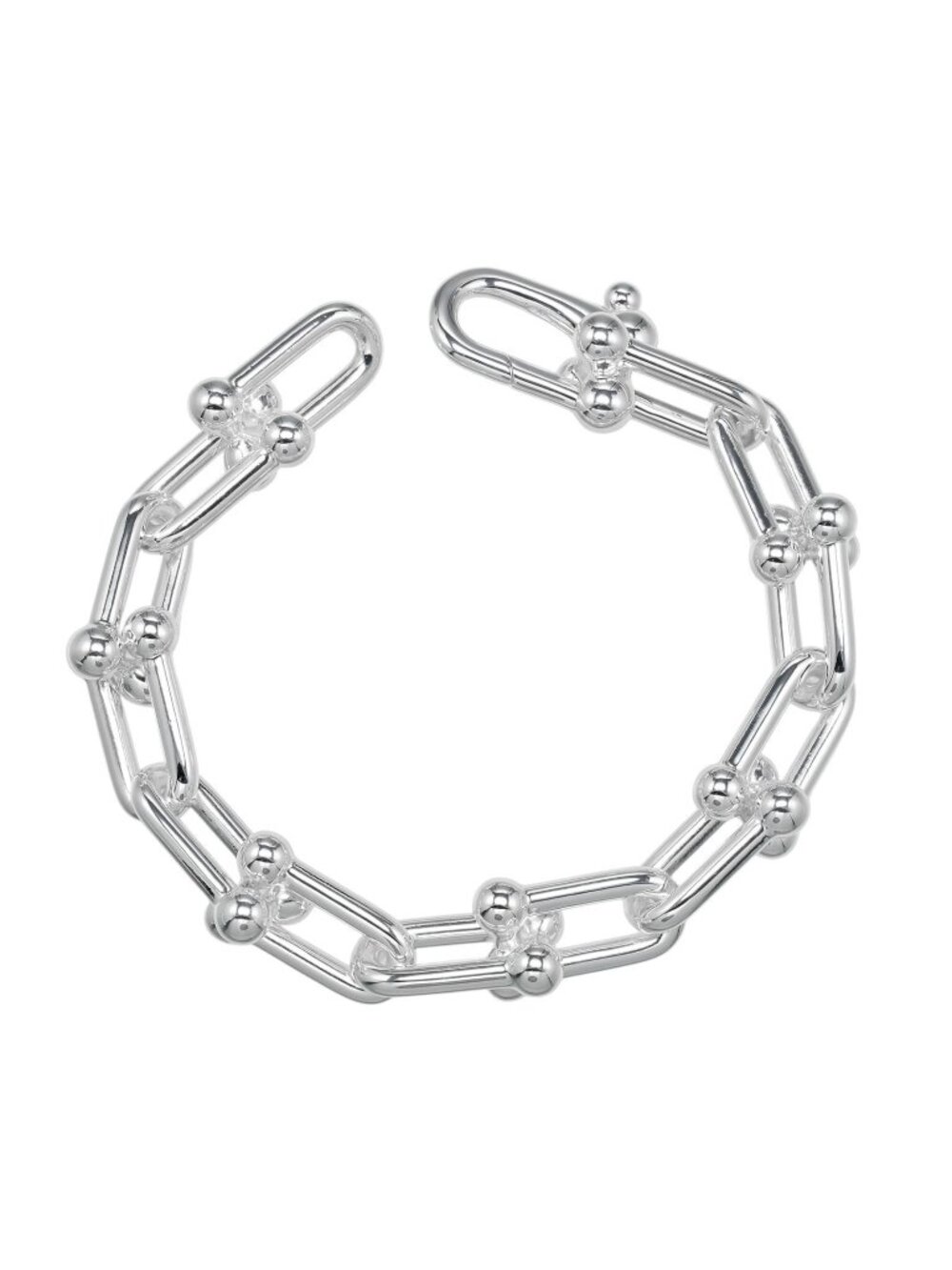 Tiffany & Co HardWear Large Link 16.8 925 Sterling Silver Bracelet
